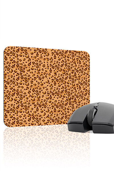 mousepad bastir لوحة ماوس الألعاب المطاطية المخيطة من ليوبارد مانع للانزلاق V...