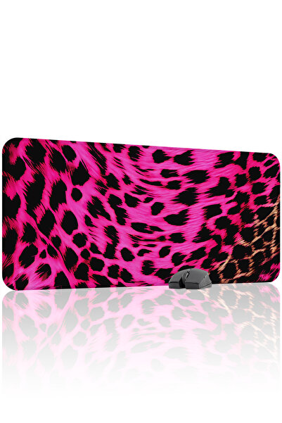 mousepad bastir لوحة ماوس للألعاب من ليوبارد مانع للانزلاق مصنوعة من المطاط ا...