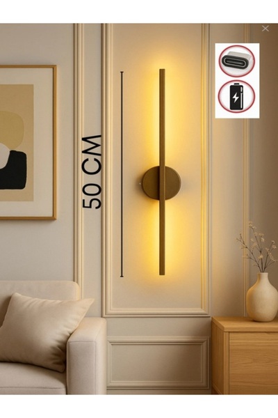 ST LİGHTİNG Salon Koridor Tablo Duvar Resim Televizyon Kenarı Aplik Duvar Ayd...