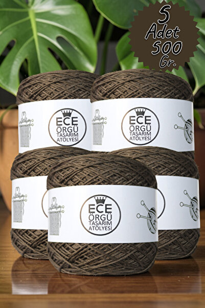 Ece Örgü Tasarım Atölyesi Kaki zelena, upletena Bambus pamučna pređa za plete...