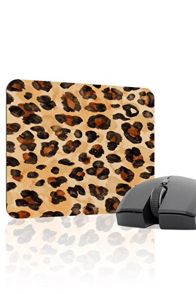 mousepad bastir Mousepad pentru jocuri din cauciuc cusut Leopard antialunecar...