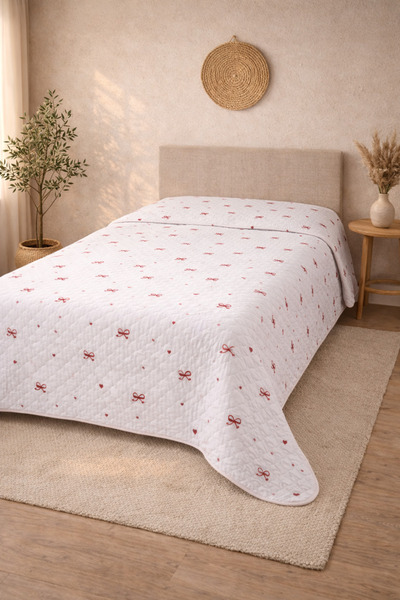 sternen glanz Laila Quilted Cotton Lu Single 160 X 230 cm Multi-Purpose Bedsp...