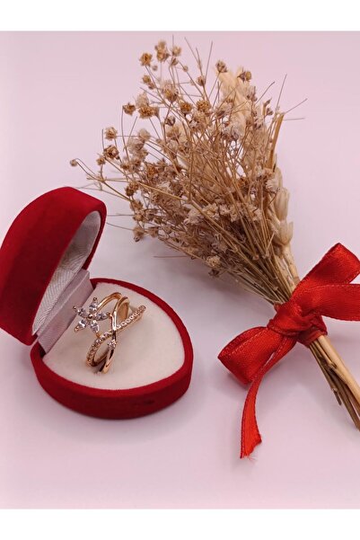 RP COMPANY Gold, Elegant Daisy Model Adjustable Steel Ring