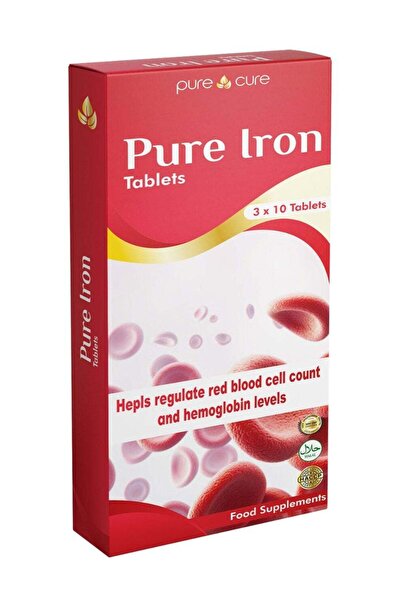Pure Cure Pure Iron 30 Tablets