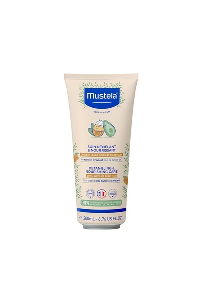 Mustela Cremă de păr hrănitoare și descurcătoare, 200 ml