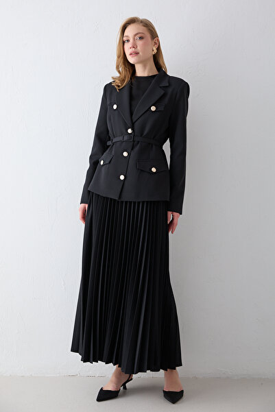 Melike Tatar Pilise Skirt Jacket Set 32-2735