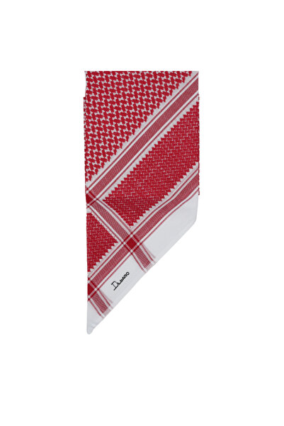 DILBARO Delbaro red shemagh with a stylish design - high quality, available i...