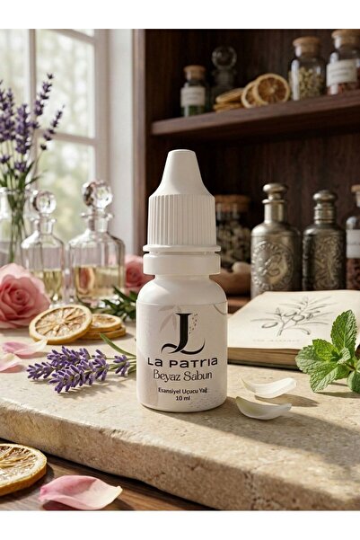 Beyaz Sabun Esansiyel Uçucu Koku Yağı Buhurdanlık Yağı Difüzör Esansı Hobi Esans Ortam Oda 10ml