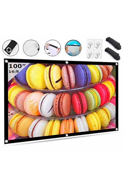 zenwire Ecran De Proiectie Portabil pliabil 16:9 218x122 cm 100 inchi