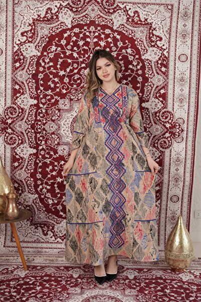 AFandina Elegant classic jalabiya - with a modern style and sophisticated taste