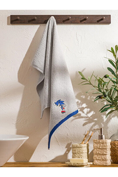 LC Waikiki Sivi Sonic Vezena paket od Pamuk peškira za lice 50x80 cm