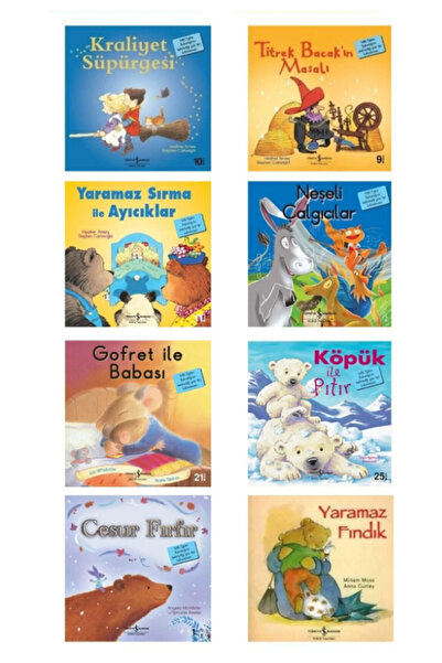 TÜRKİYE İŞ BANKASI KÜLTÜR YAYINLARI Ilk Okuma Kitaplarım - 8'li Çocuk Kitabı ...
