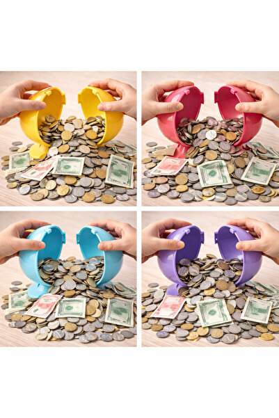 Erzi Pembe Çocuk Tasarruf Kumbarası – Kolay Açılır Kapaklı