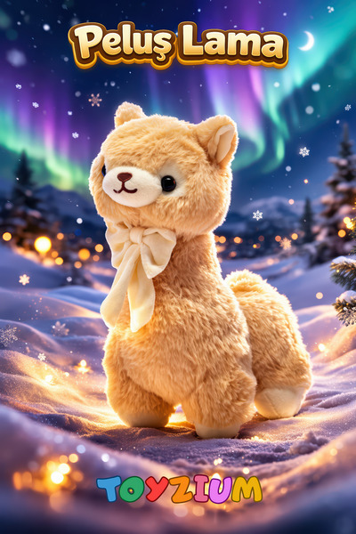 Shem Peluş Lama Oyuncak 30 cm – Oyun & Uyku Arkadaşı – Yumuşak Dokulu Sarılma...