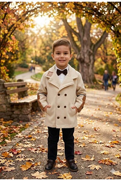 Yağmur Giyim Deco Sport Melton Jacketed 3-Piece Boy's Set 2-5 Years 13808-K