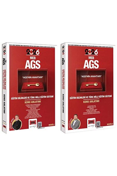Yargı Yayınları YENİ AGS - Yargı 2026 MEB-AGS nin Anahtarı Eğitim Bilimleri T...