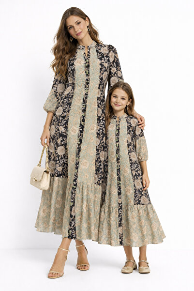 THOGUE Elegant mother and daughter jalabiya set for special occasions