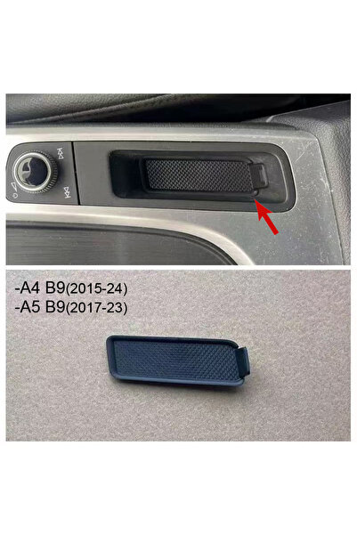 GCP German Car Parts A4 B9 Key Slot Rubber Sole - A5 Key Slot Floor Plastic