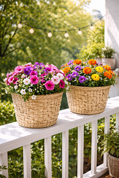 Marrone 2-Piece Wicker Set Cobalt I Authentic Style 24 cm