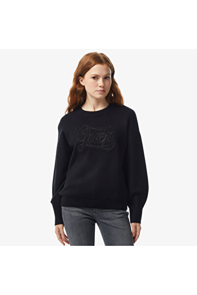 Guess Kadın Siyah Kazak