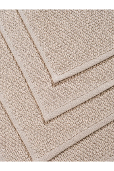 LC Waikiki Bež paket od Pamuk ručnika za ruke, 3 komada, 50x80 cm