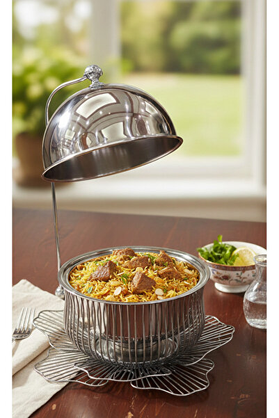 AR HOME Stainless Stell Food Warmer -Chafing Dish-