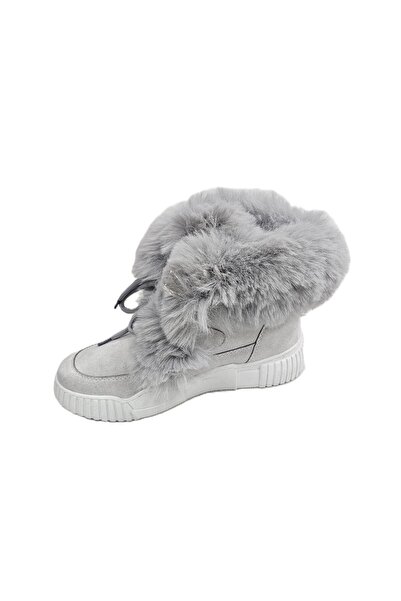 M.P. Mp 242-1878 Light Gray Suede Women's Boots