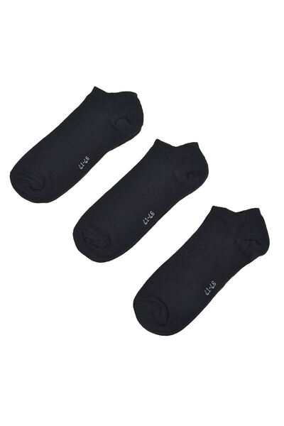 OEM Șosete pentru bărbați scurte, negru, set 3 perechi, mărimea 41-46 – confo...