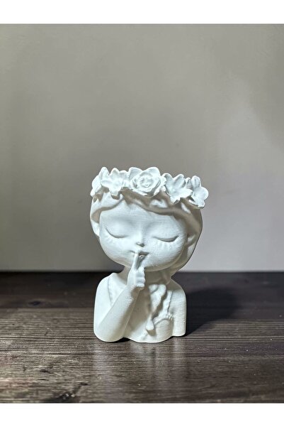 BAYRAMPASAHOBİM Ham Taş Çiçek Saçlı Kız