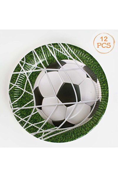 OEM Football Party Paper Plates Ø23cm - 12pcs