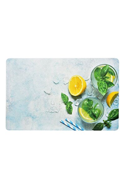 OEM Πιατοθήκη με Με σχέδιο Mojito Lemon Ice 43.5x28.5εκ.