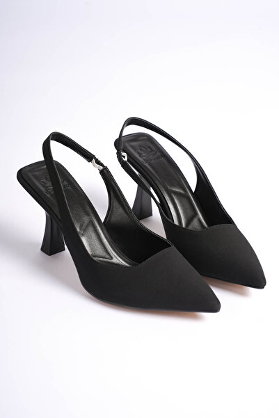 LEVONYA Aura Γυναικείο Μαύρο Παπούτσι με τακούνι