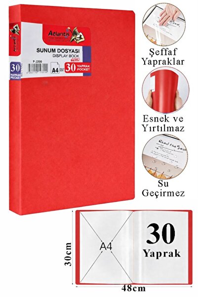 Artlantis Dosar de prezentare 1 pachet de 30 de pungi Catalog cu dosare 30 de...