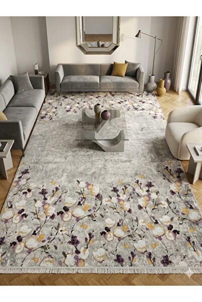 lumera home Premium Bambu Halı – Dokuma Taban, Yumuşak & Sıcak Dokulu, Kısa T...