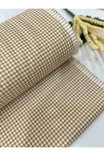 goblenkanaviçe Plaid Pieces of Duck Fabric by the Meter