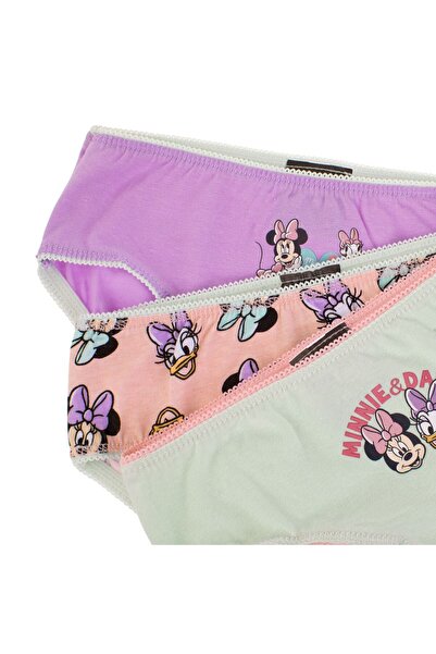 OEM Set of Colorful Panties with Printed for Children - 3 Pairs 4-6 Years