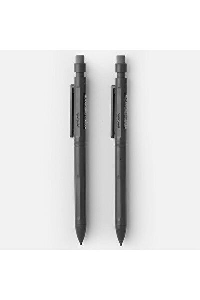 OEM Pentonic Mechanical Pencils Grey with Eraser HB 0.5mm - 2pcs
