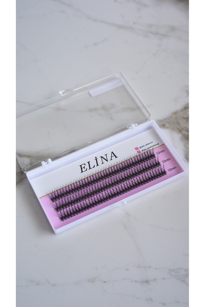 Store Elina Lashes S-MODEL Tekli kirpik 12 mm