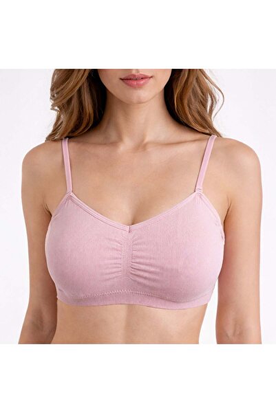 OEM Women's Pink Seamless Bra Small-Medium
