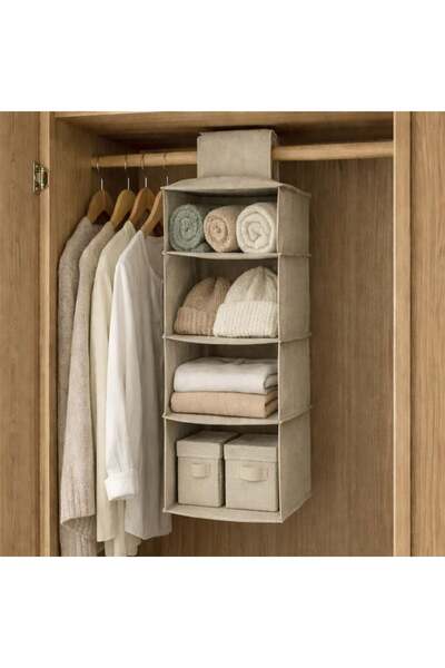 OEM 4-Tier Storage Shelf 30x30x80cm