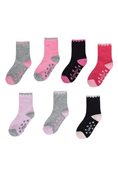 OEM Комплект цветни зимни чорапи "Дни от седмицата" за деца - 7 чифта 35-38