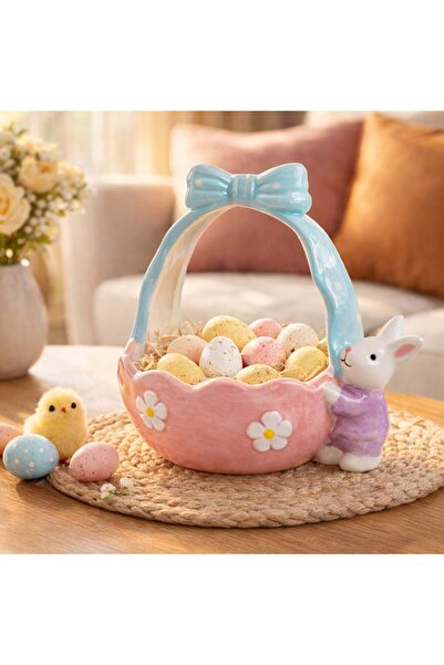 OEM Patterned Egg Holder Basket 19x11x16cm