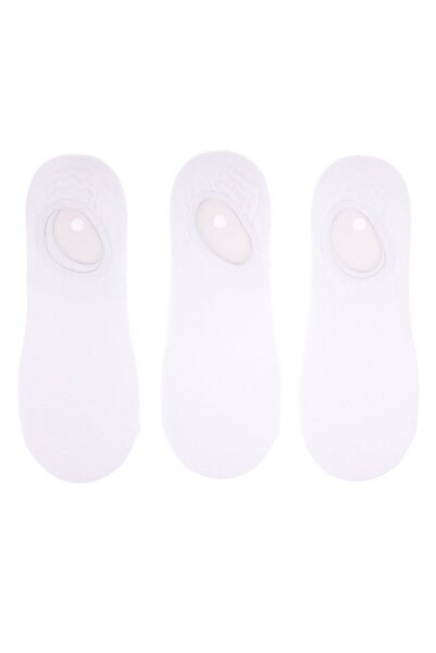 OEM White Invisible Socks for Men - 3 pairs 44-46