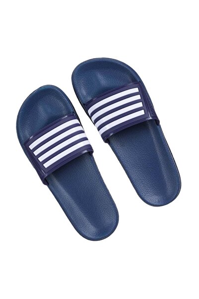 OEM Papuci Bleu cu Dunga Alba pentru Barbati 44