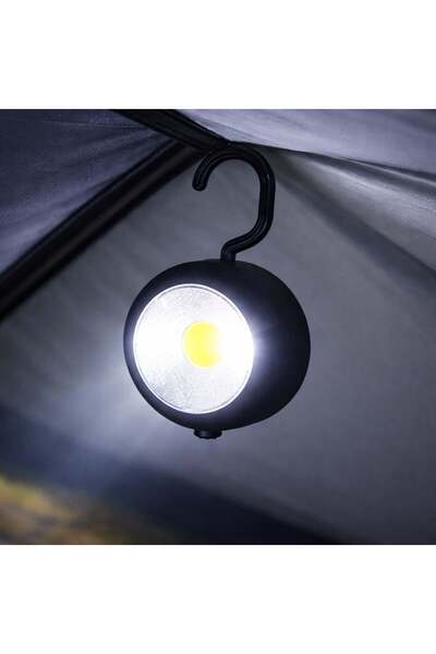 OEM LED Flashlight with Hook & Magnet Ø7cm