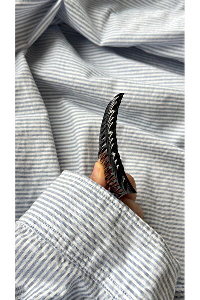 YOYYO Black Twist Patterned Side Hair Comb - Retro Stylish Bun and Side Hair ...