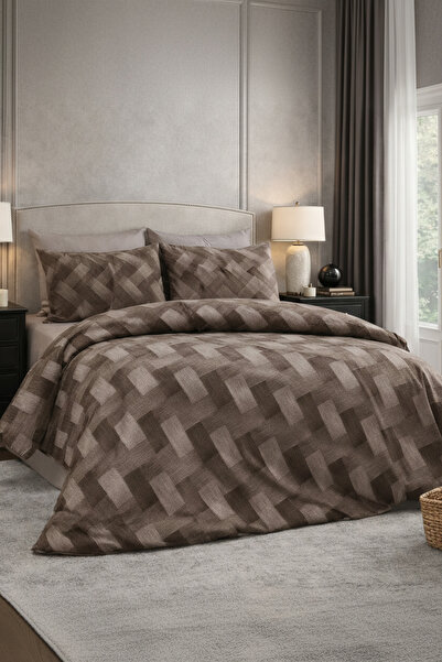 Vintero Home ديلي رانفورس قطن لو مزدوج طقم غطاء لحاف - 200x220 سم