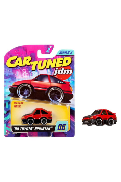 ADORE OYUNCAK 558958 Cartuned Jdm 1985-87 Sprinter Trueno Gt-Apex Ae86 - Blac...