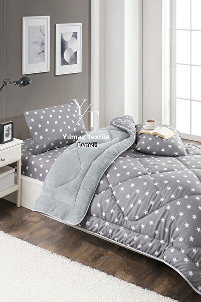 Home طقم لحاف ويلسوفت فردي للنوم نجمة مدخنة |   مع ملاءات مرنة |   مجموعة الم...
