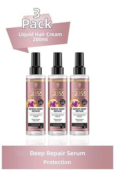 Gliss Serum Deep Repair Repair Leave-in Liquid Conditioner 200 ml